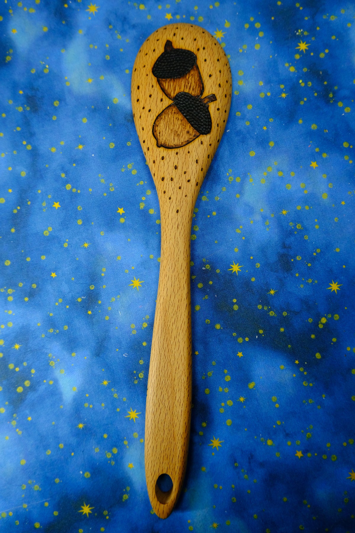 Hand-burned Wooden Kitchen Utensils