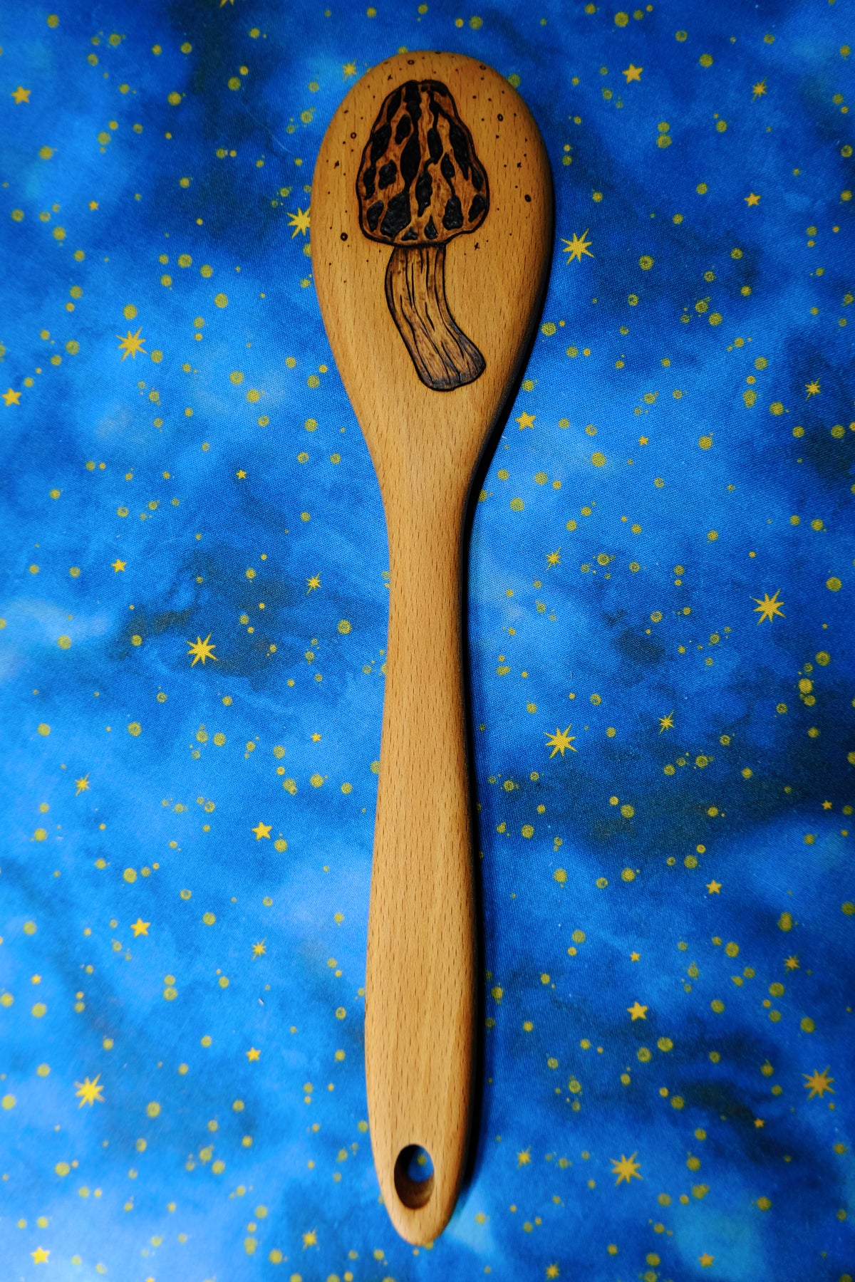 Hand-burned Wooden Kitchen Utensils