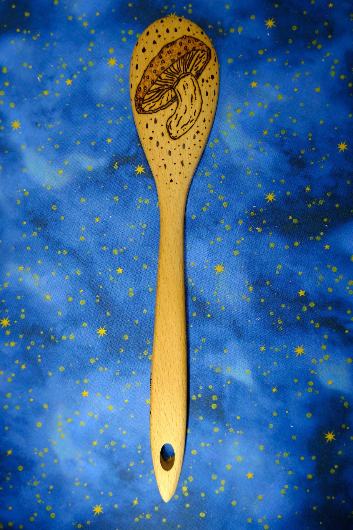 Hand-burned Wooden Kitchen Utensils