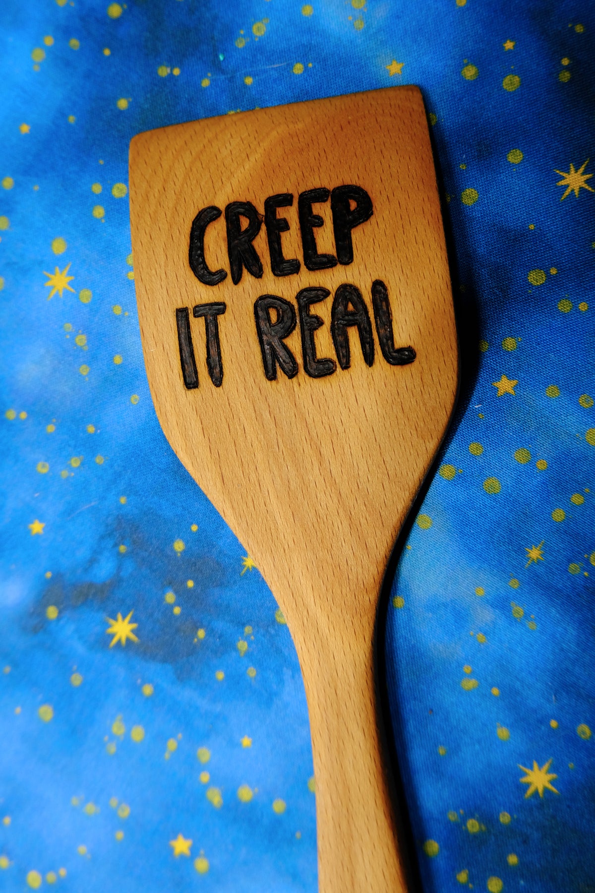 Hand-burned Wooden Kitchen Utensils