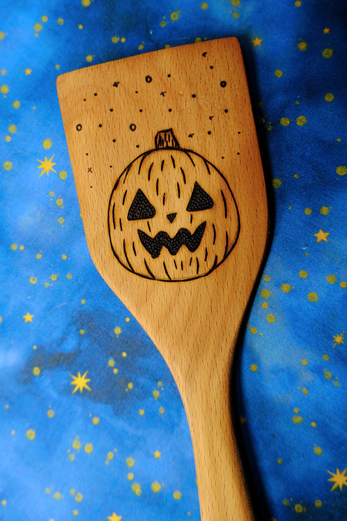 Hand-burned Wooden Kitchen Utensils