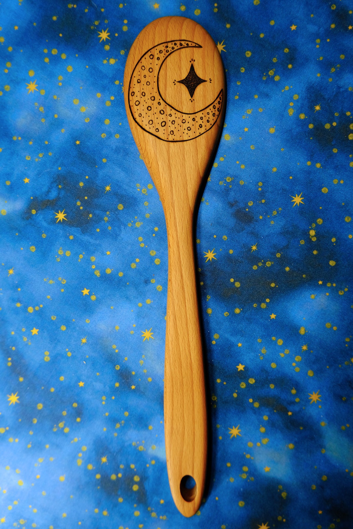 Hand-burned Wooden Kitchen Utensils