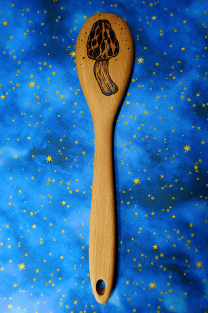 Hand-burned Wooden Kitchen Utensils