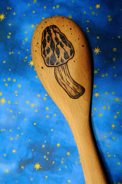 Hand-burned Wooden Kitchen Utensils