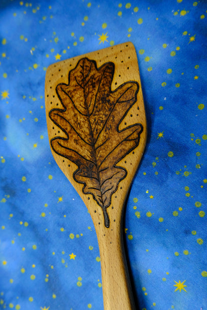 Hand-burned Wooden Kitchen Utensils