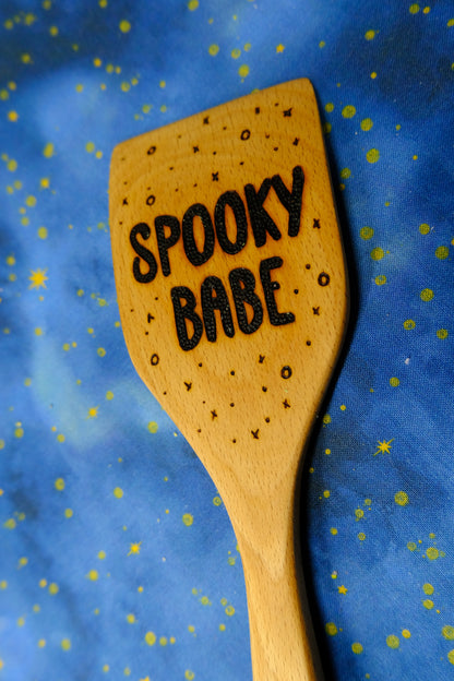 Hand-burned Wooden Kitchen Utensils