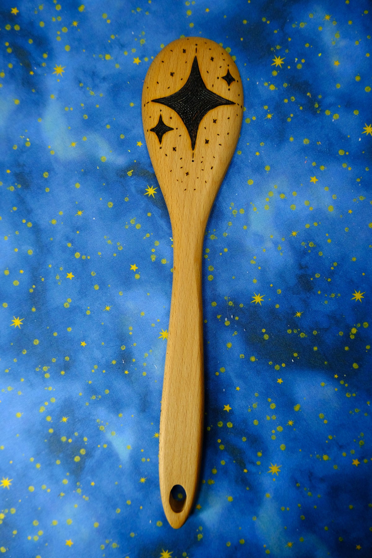 Hand-burned Wooden Kitchen Utensils