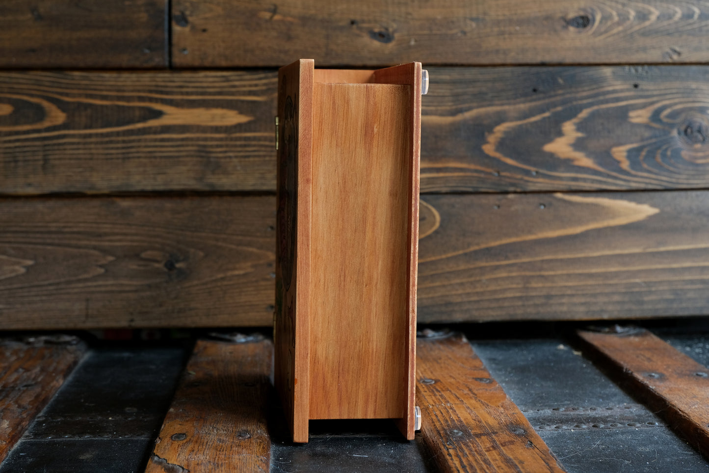 The Adventurer's Guide to Cooking Dungeon Monsters - Wooden Book Dice Box