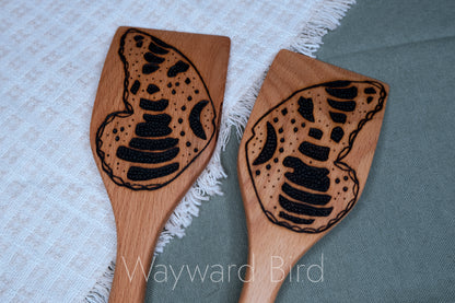 Hand-burned Wooden Kitchen Utensils