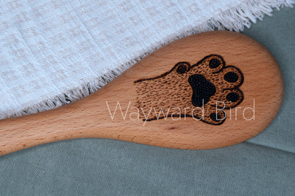 Hand-burned Wooden Kitchen Utensils