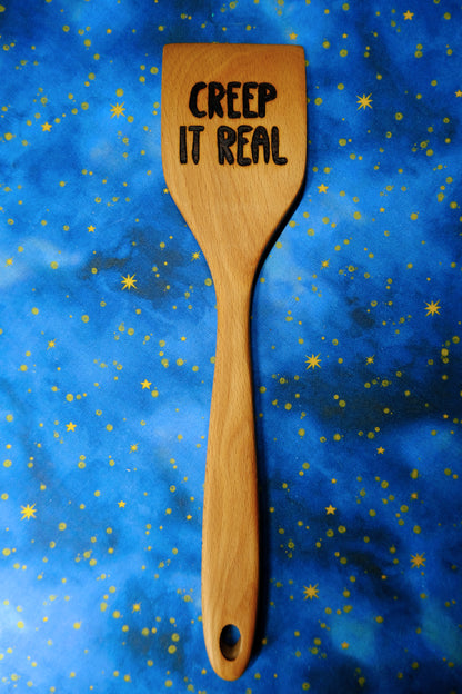 Hand-burned Wooden Kitchen Utensils