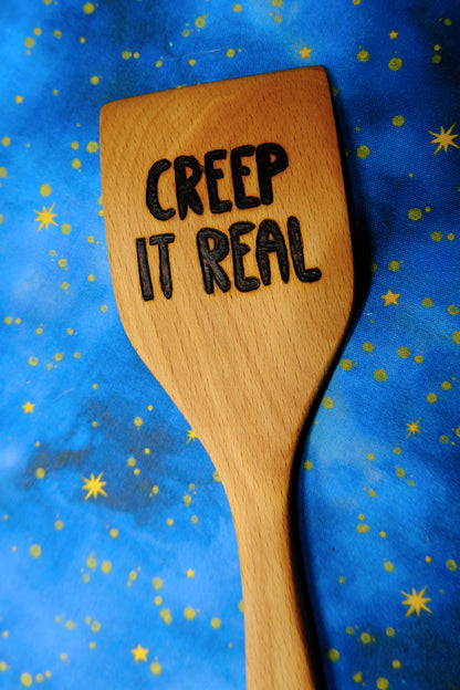 Hand-burned Wooden Kitchen Utensils