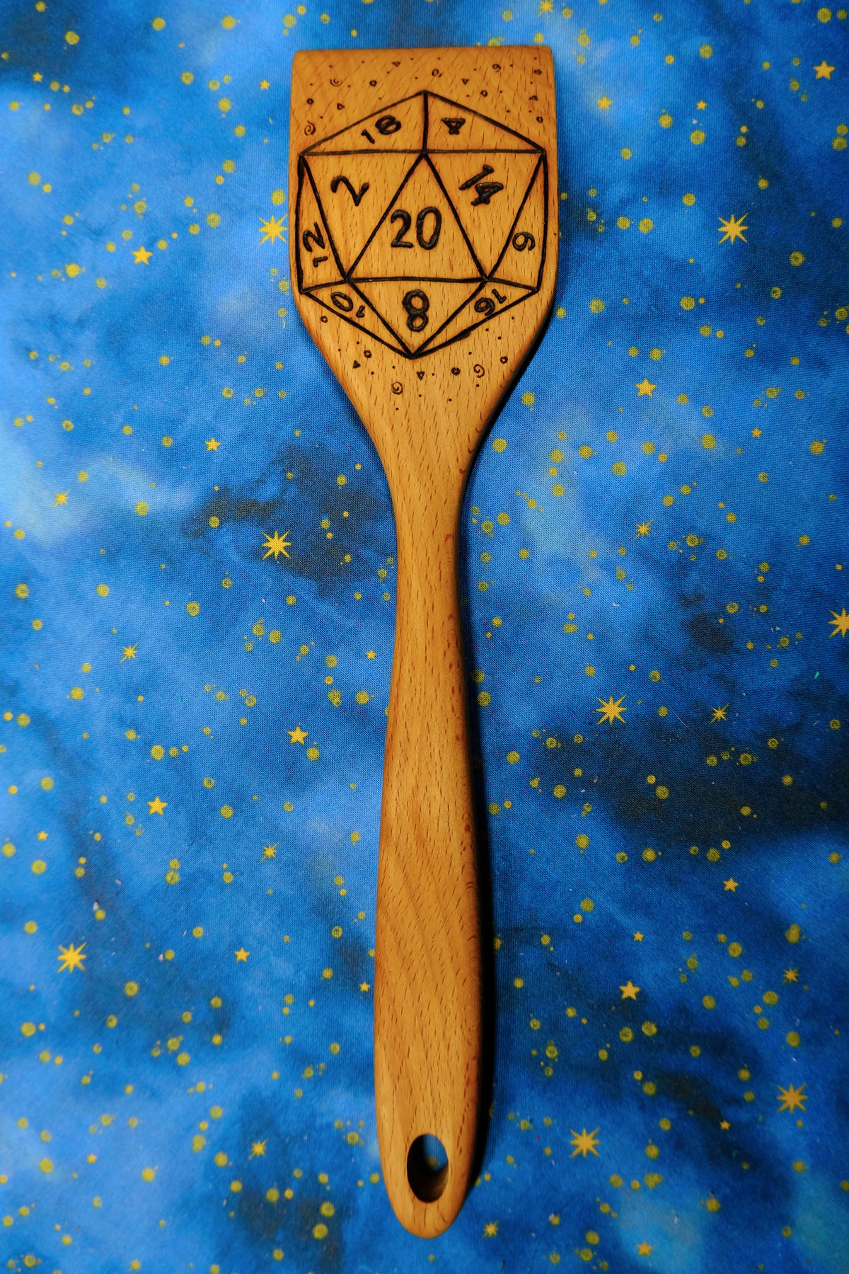 Hand-burned Wooden Kitchen Utensils