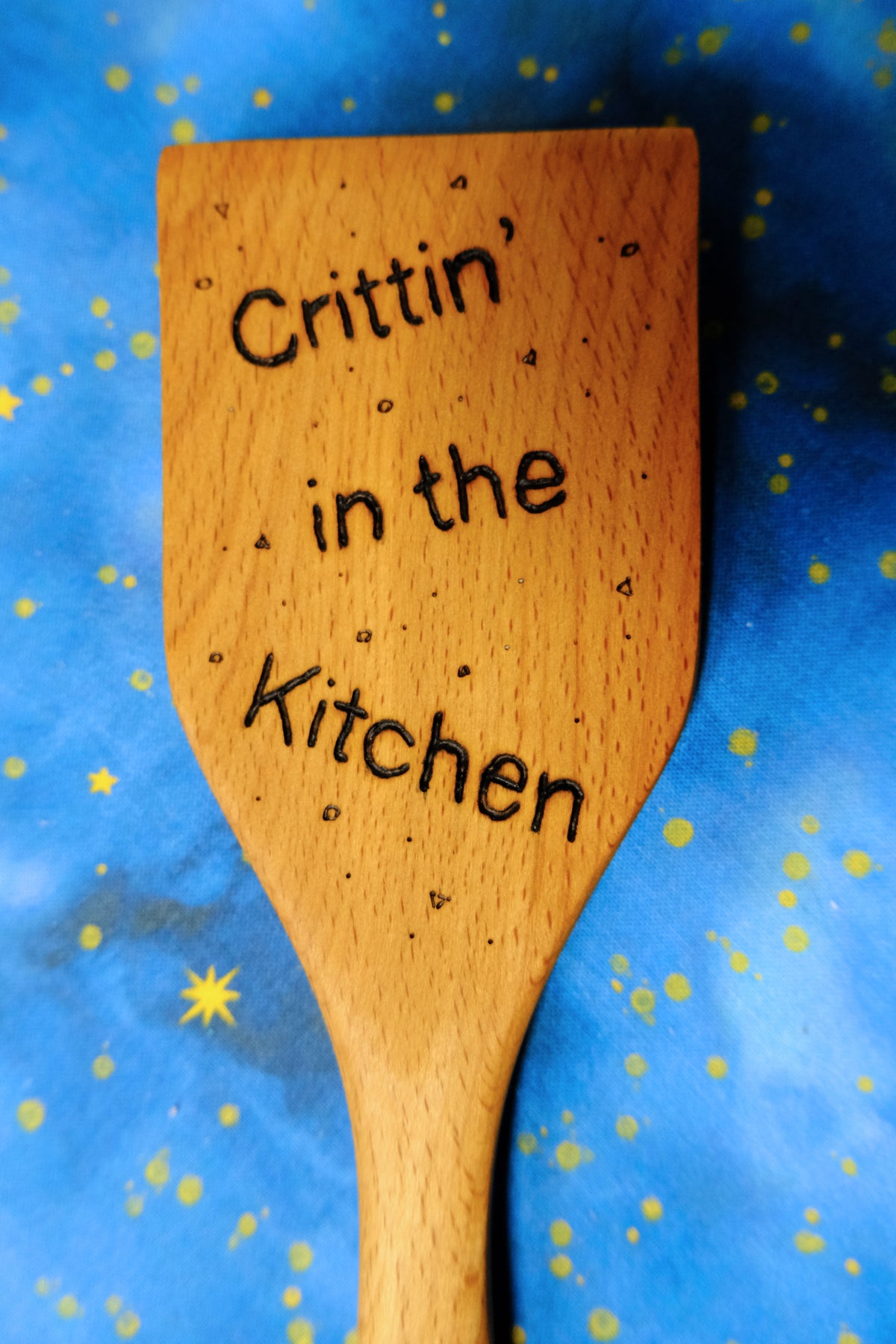 Hand-burned Wooden Kitchen Utensils