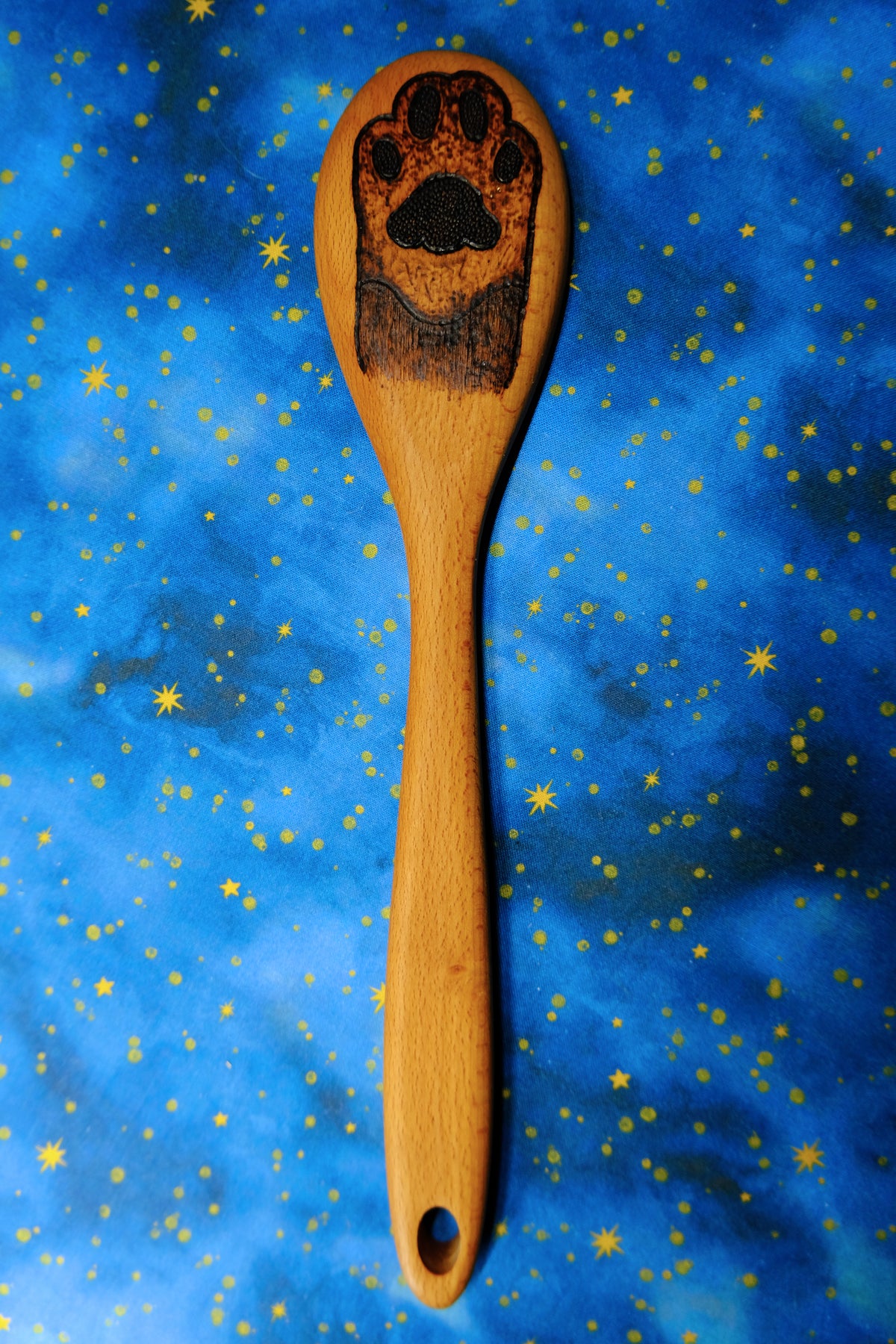 Hand-burned Wooden Kitchen Utensils