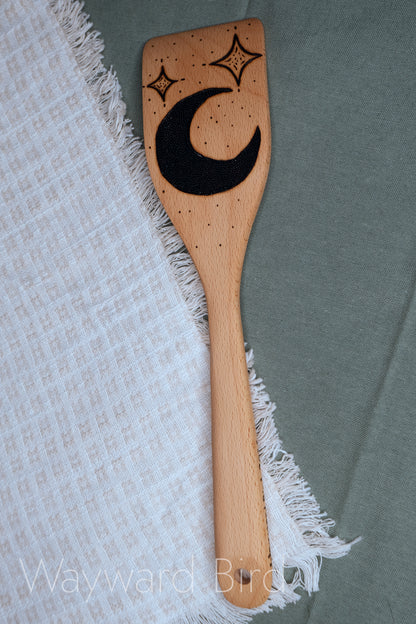 Hand-burned Wooden Kitchen Utensils