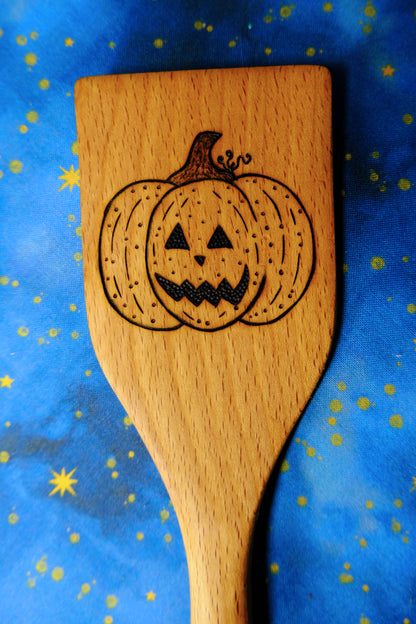 Hand-burned Wooden Kitchen Utensils
