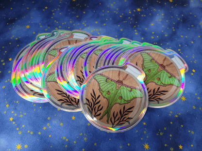 Lunar Radiance - Die-cut Sticker