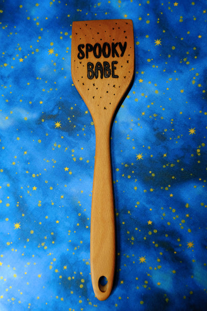 Hand-burned Wooden Kitchen Utensils