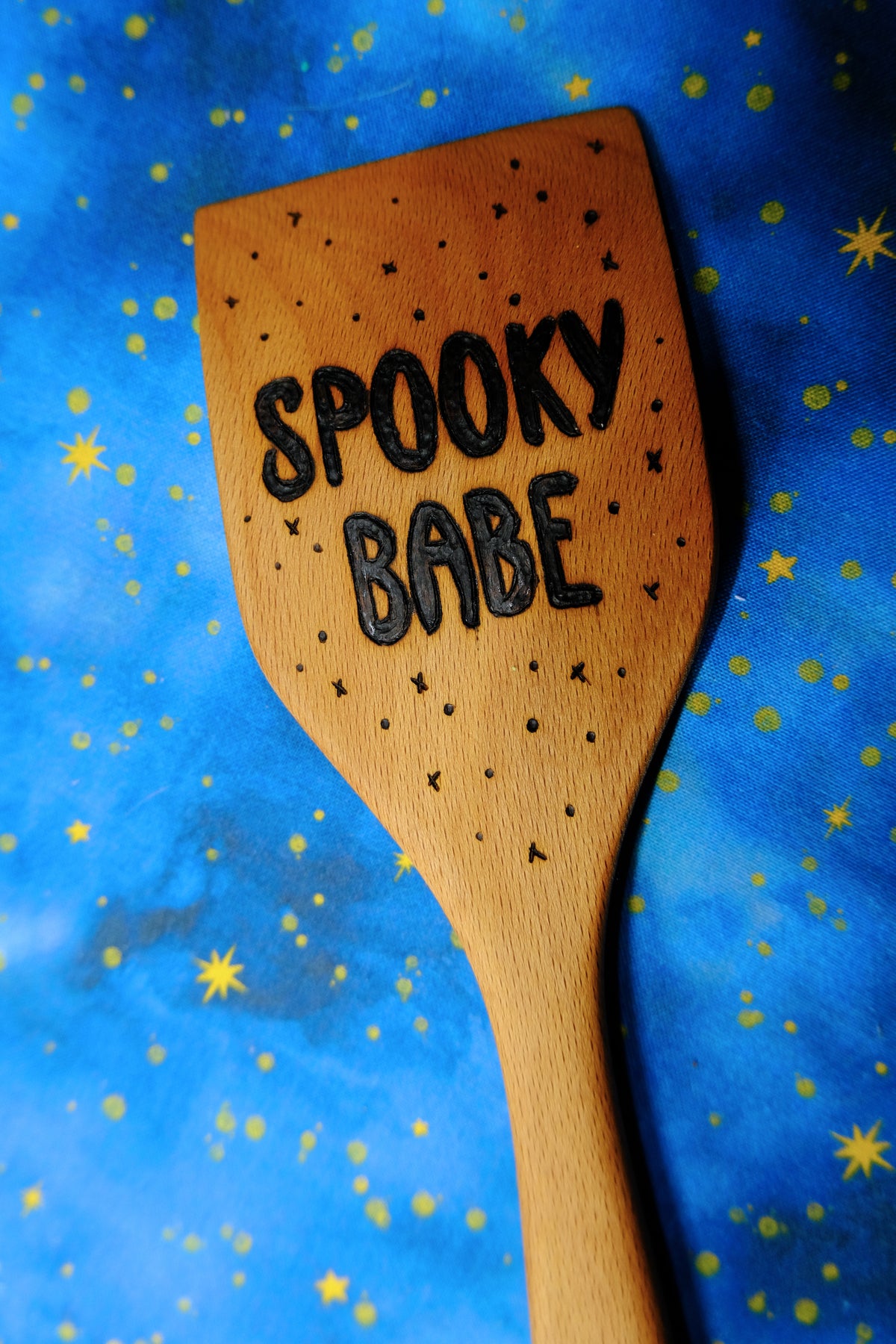 Hand-burned Wooden Kitchen Utensils